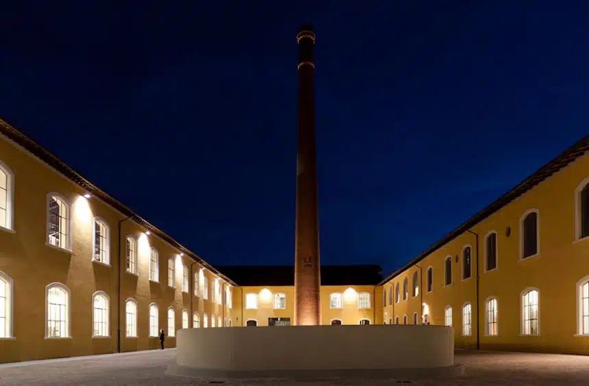 CORTILE INTERNO DEL MUSEO DEL TESSUTO DI PRATO