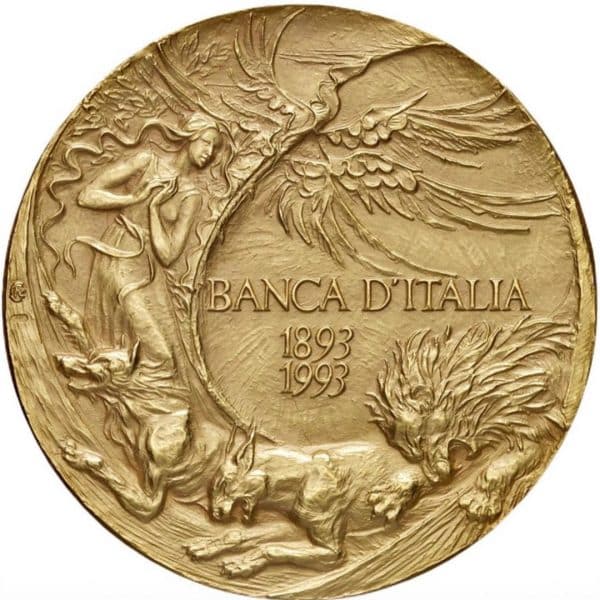 MEDAGLIA CELEBRATIVA DI DANTE - immagine 2