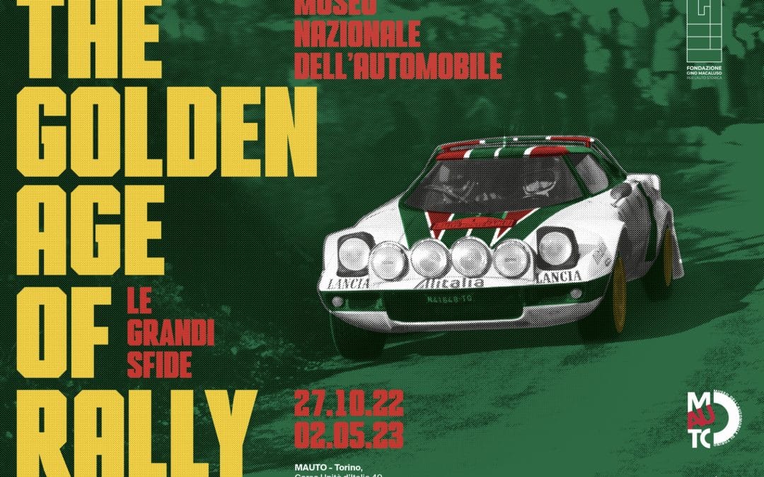 Torino, “The golden age of rally”, mostra al Museo dell’Automobile di Torino, (#loredanacarena, @artecarenalo, #carena, #loredanacarenapress),