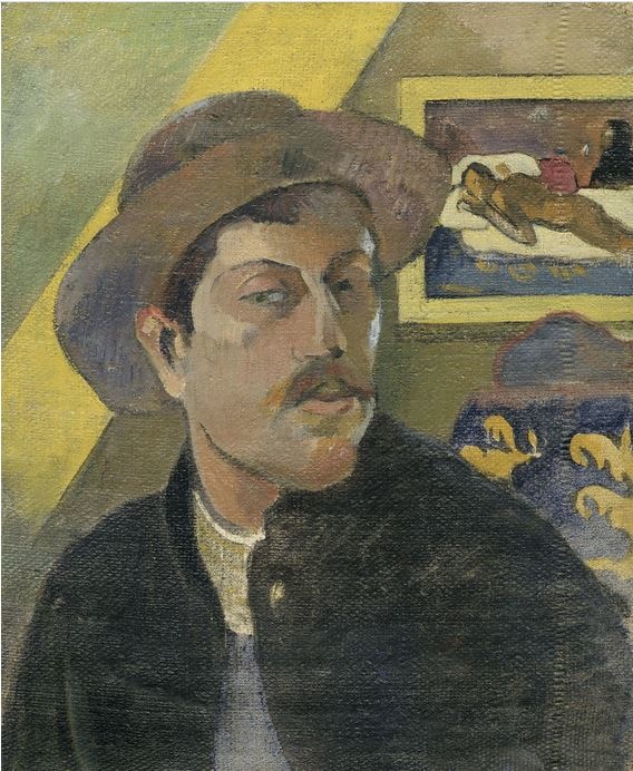 Paul_Gauguin_Autoritratto_con_cappello Dintorni di Roma Acquaforte COROT