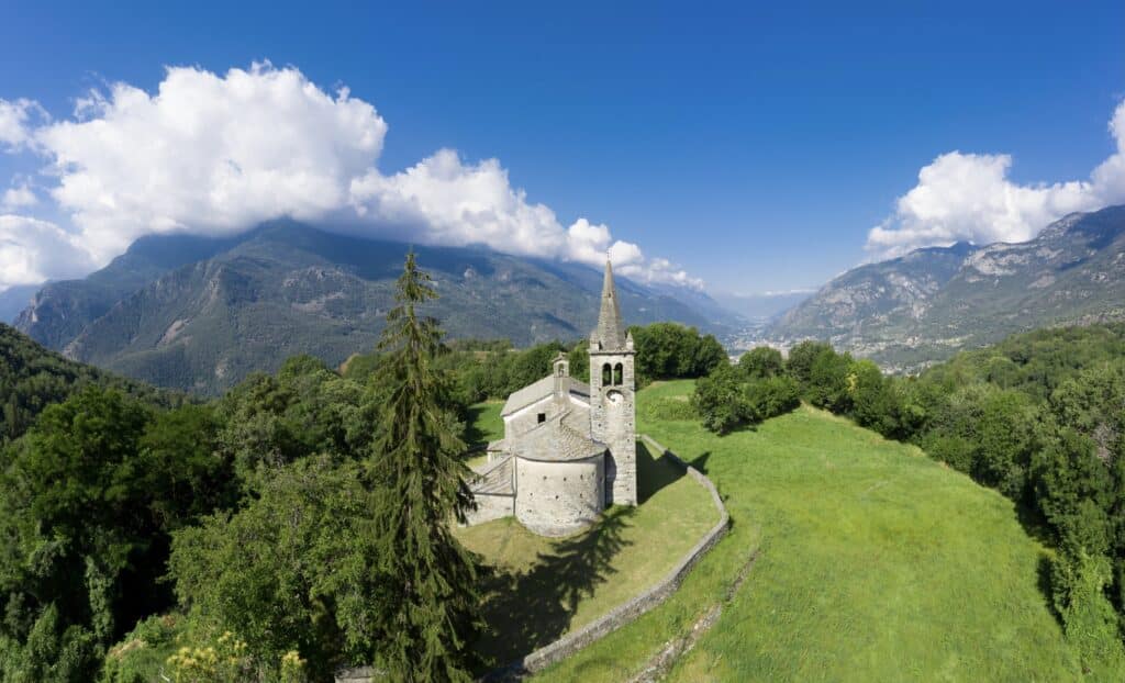 Chiesa Moron Saint-Vincent (foto archivio Reg. Autonoma Valle d’Aosta)