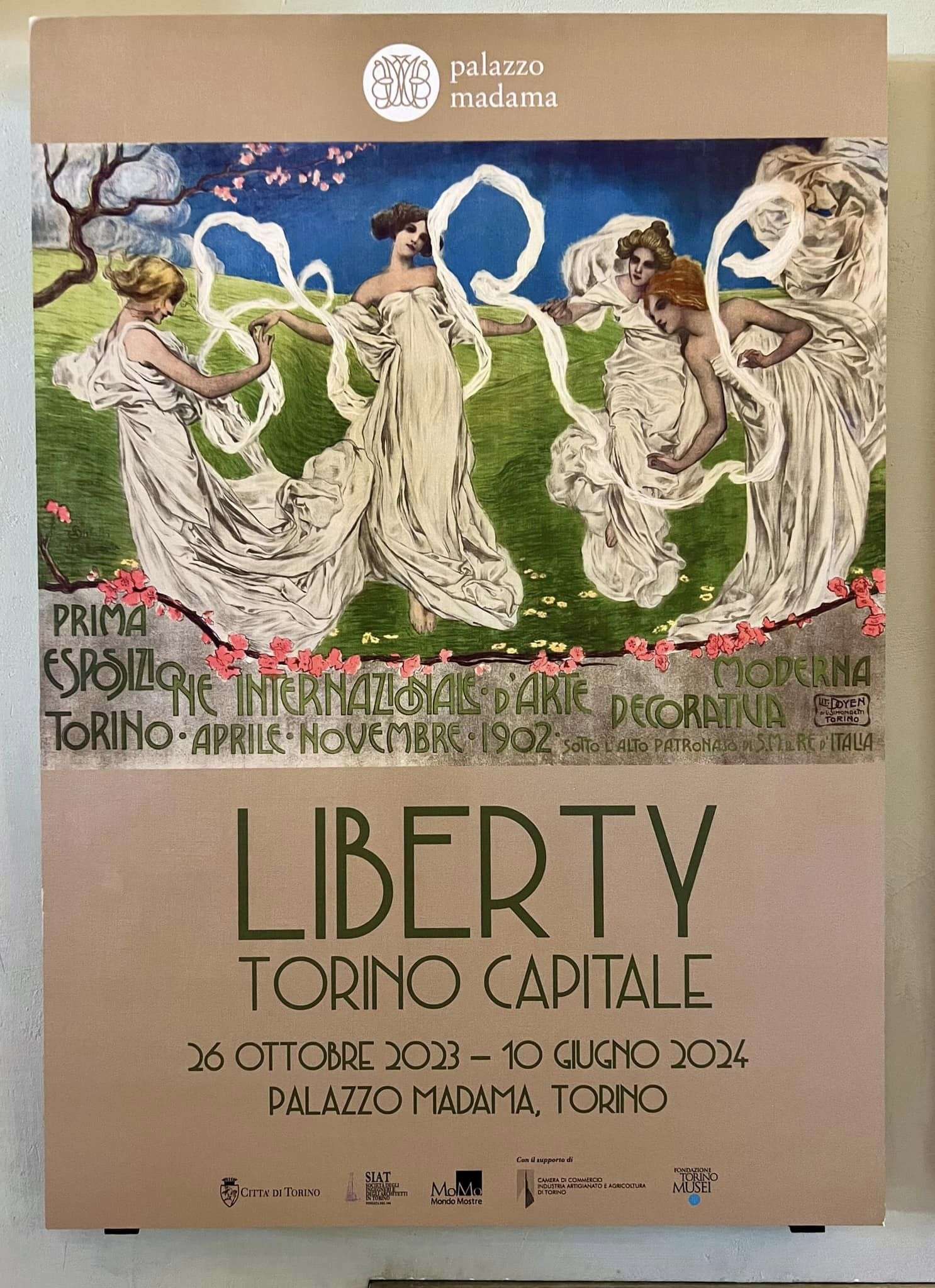 Torino, Palazzo Madama, "Liberty. Torino capitale", photo @Massimiliano Fiorio