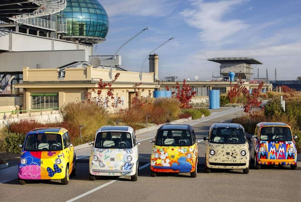 Topolino, FIAT 500, Lingotto Torino, ©Disney (#lotredanacarena, @artecarenalo, #carenaloredana #carena, @carena)
