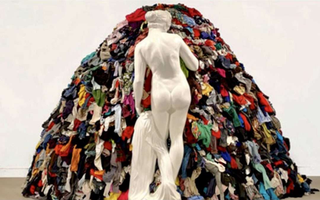 Pistoletto Michelangelo, “La Venere degli stracci”, 1963-2013, Styrofoam, resin and rags- ©Alessandro Lacirasella (#loredanacarena, #carena, #news)