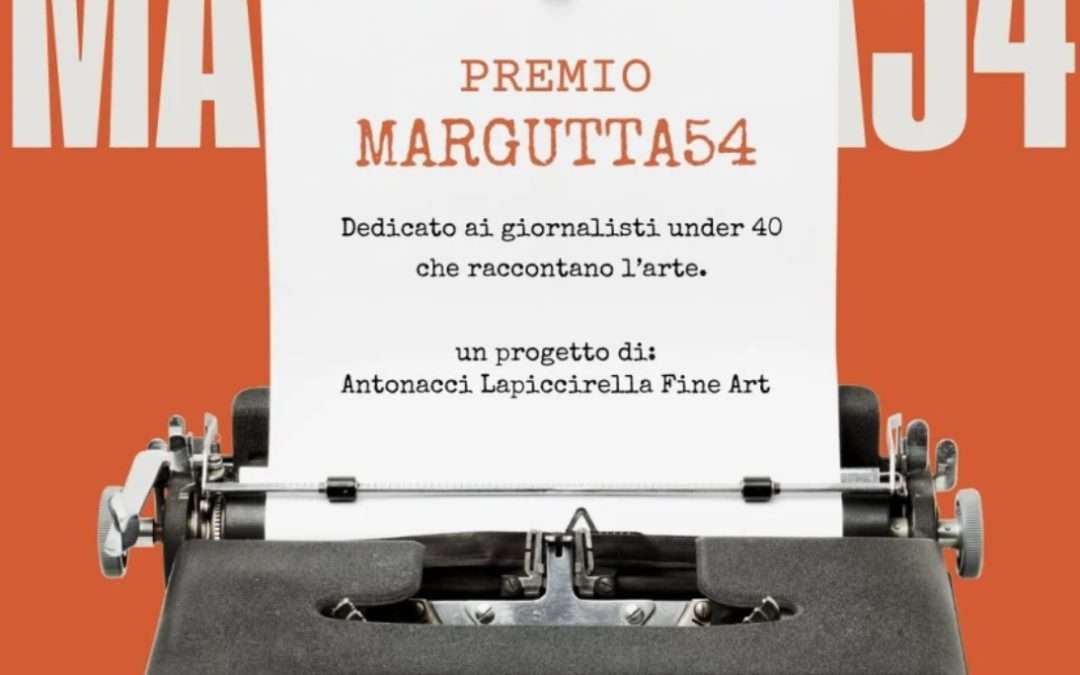 Giornalismo, Premio Margutta54 (#loredanacarena, #carena, #artnews, #news)