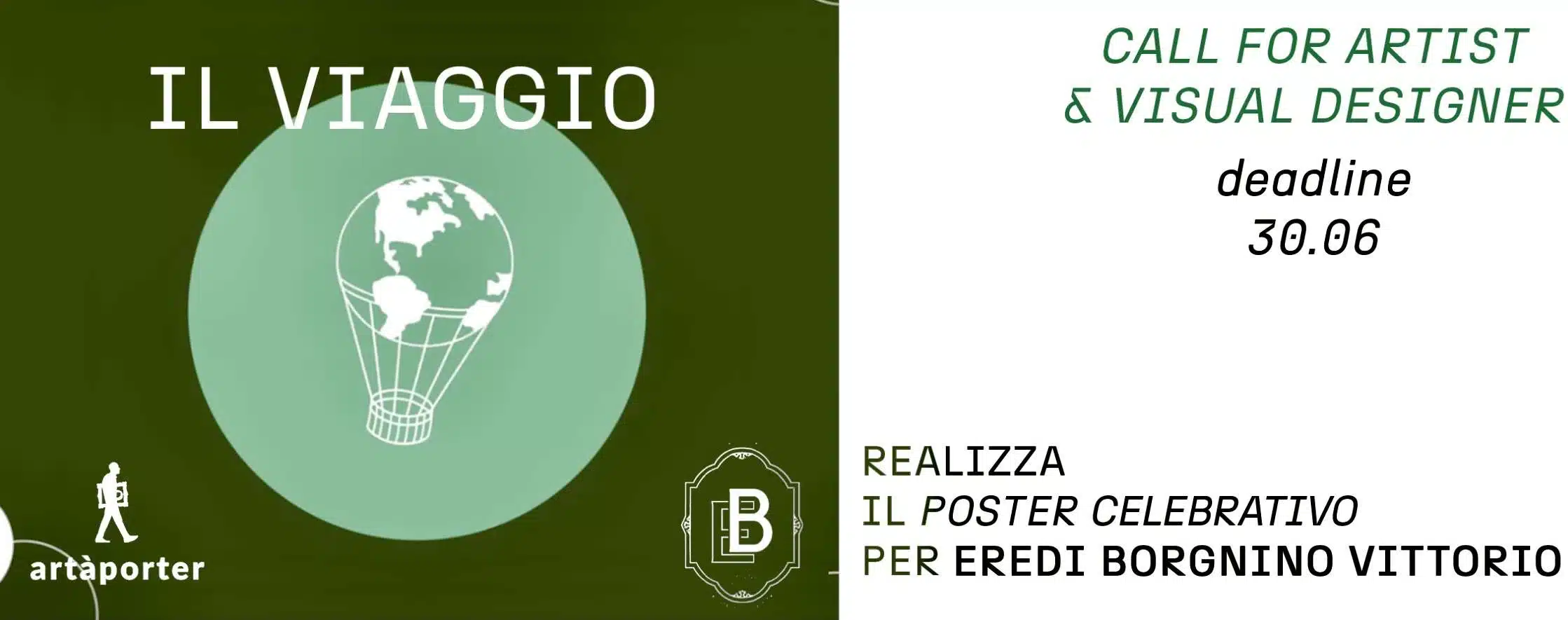 EREDI BORGNINO, PRIMA CALL FOR ARTISTS