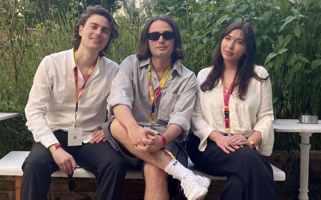 Mæ app: Pasquale Marino, Mattia Marino e Egle Trovato - foto ufficio stampa - (#loredanacarena, #carena, #pressnews, #art)