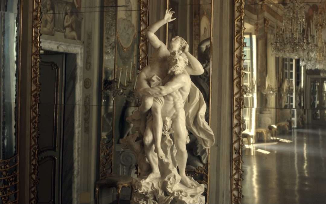 25 novembre, Gian Lorenzo Bernini “Il Ratto di Proserpina”, scultura in marmo (1621-1622) - immagine tratta dal documentario “Proserpina e le altre”. (#loredanacarena, #carena #artnews)