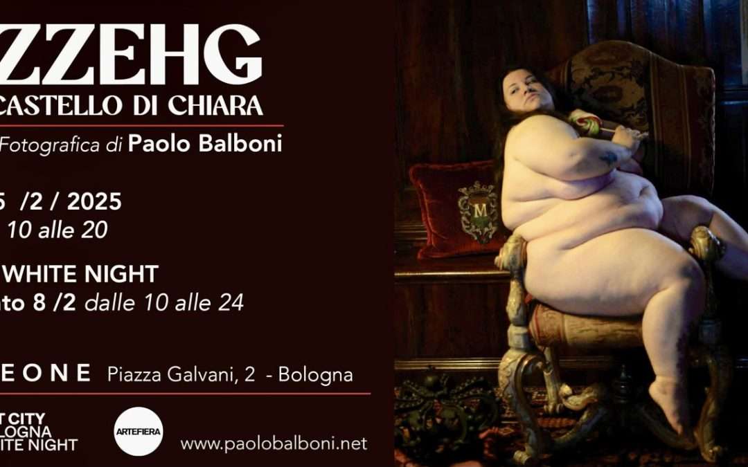 Bologna, mostra fotografica “Ozzehg e il Castello di Chiara” (#carena, #loredanacarena, #artnews)